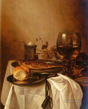 hasta 1660 Una naturaleza muerta de un vagabundo Pieter Claesz Pinturas al óleo